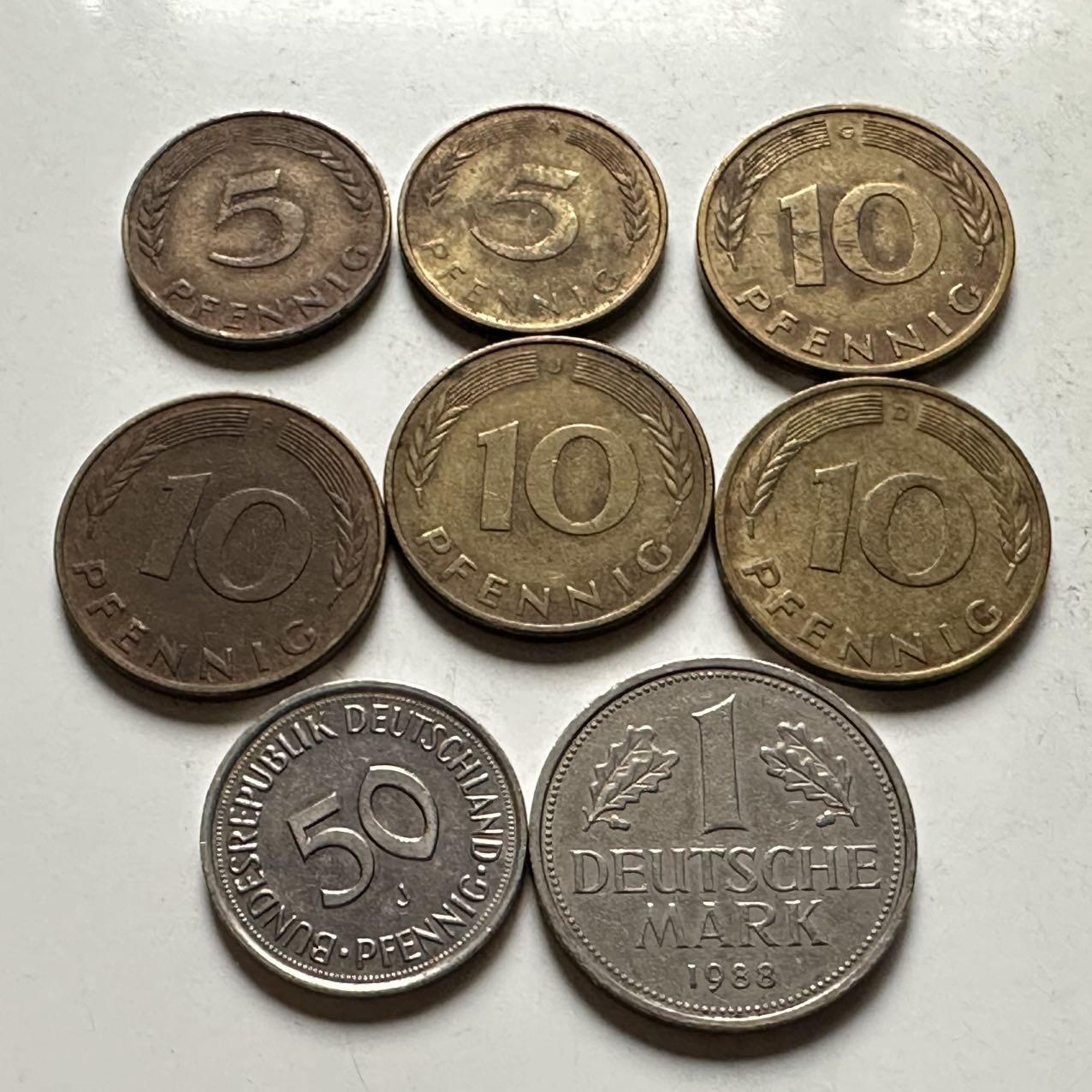 🌹外币初藏🌹🐯2026年第31场   每周二四六晚8️⃣点 接代拍 德国8枚