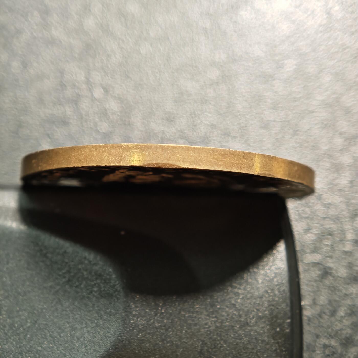 【德藏】世界币章拍卖第168期（拍品征集中~欢迎藏友联系） 1922年 德国紧急时期500马克马币铜币 直径约：36.8mm；重约：19.3g