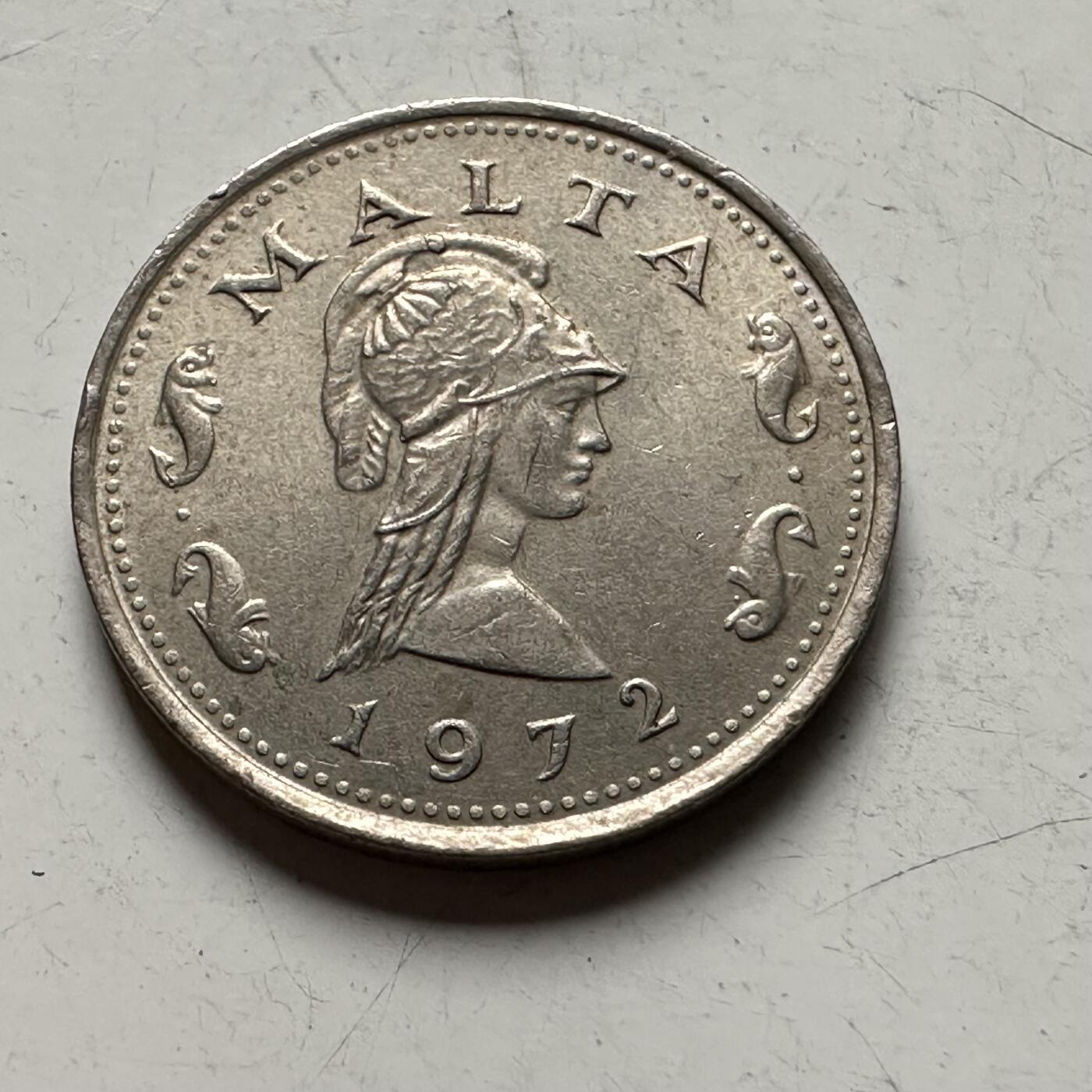 🌹外币初藏🌹🐯2026年第30场   每周二四六晚8️⃣点 接代拍 马耳他1972年2分