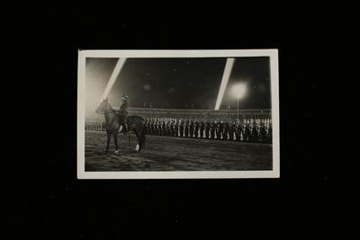 戎马世界章牌大赏第112期 德专场 - 1938年布雷斯劳体操与体育节的开幕明信片照片