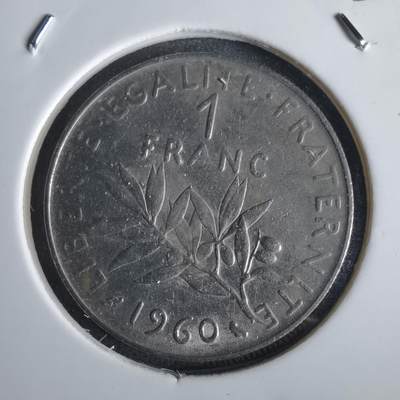 沼泽如烟--第1028场 - 法国1960年1法郎