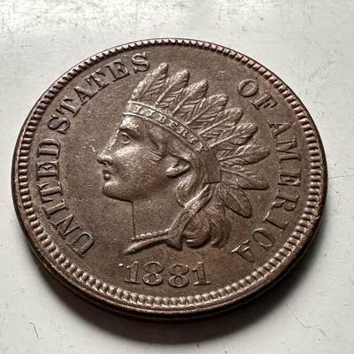 🌹外币初藏🌹🐯2026年第30场   每周二四六晚8️⃣点 接代拍 - 美国1881年一美分