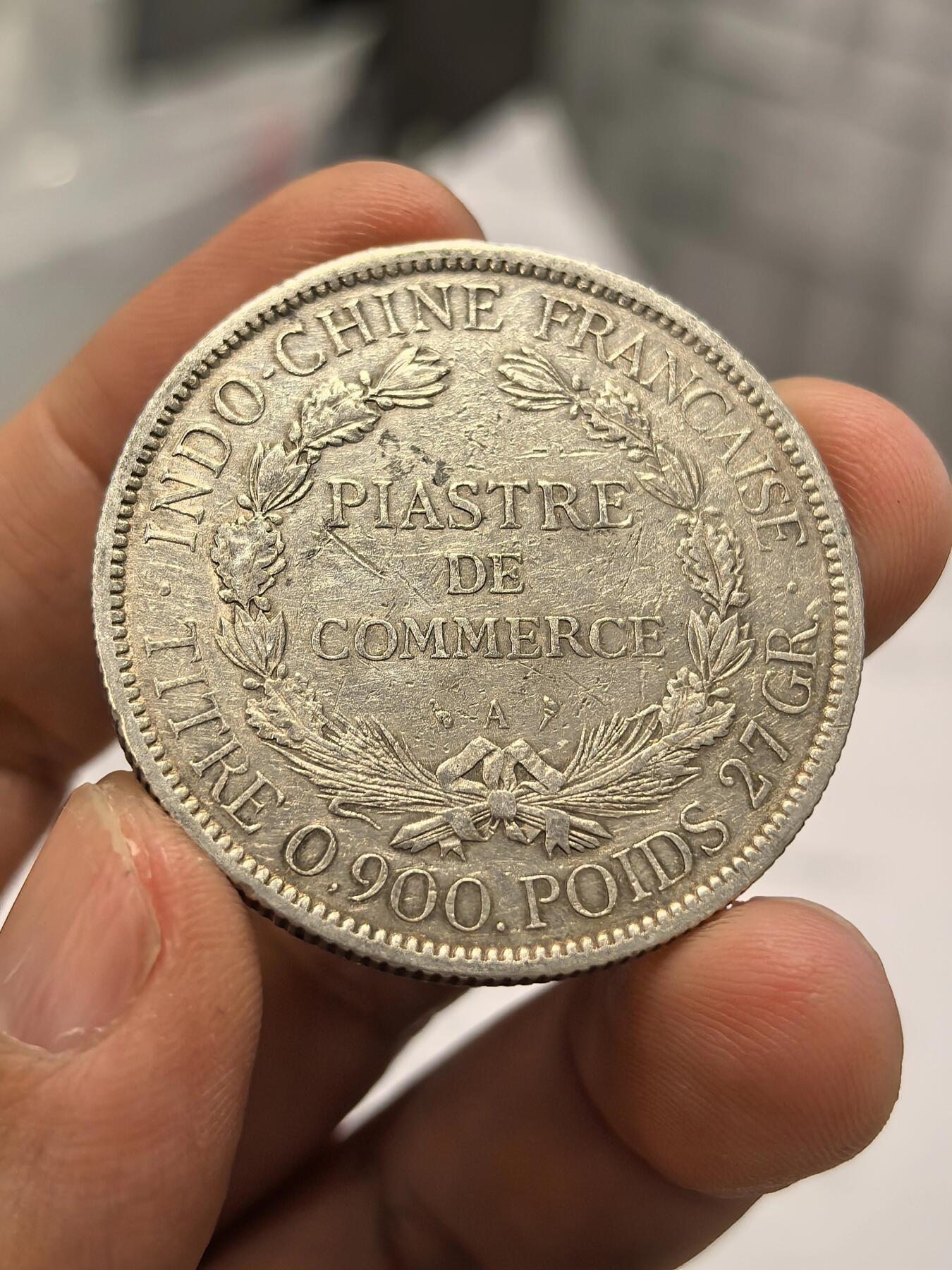 博洋堂世界钱币拍卖第165期（全场包邮） 法属印支1901年坐洋