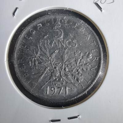 沼泽如烟--第1028场 - 法国1971年5法郎