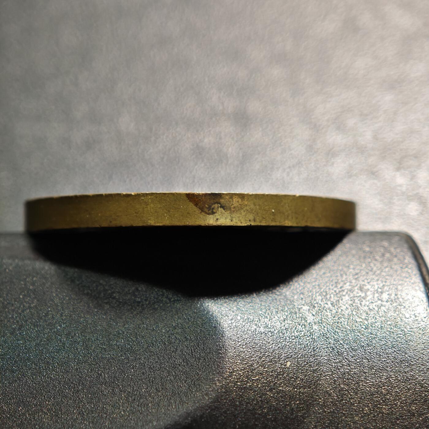 【德藏】世界币章拍卖第168期（拍品征集中~欢迎藏友联系） 1851年 法国罗纳省省长樊尚男爵高浮雕纪念铜章 直径约：34.4mm；重约：19.7g