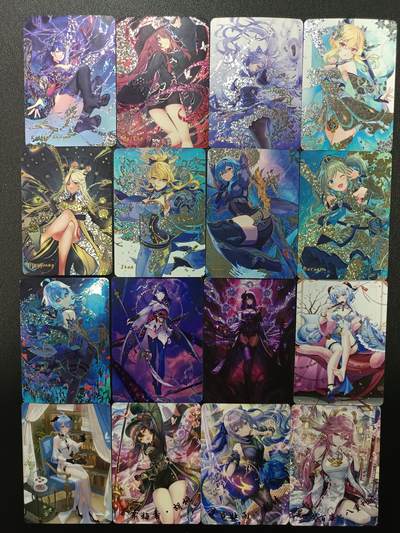 天玑星卡拍第179期《3.19周四截拍》持续收拍收评中 满赠卡需备注 - 原神 16张 自制卡