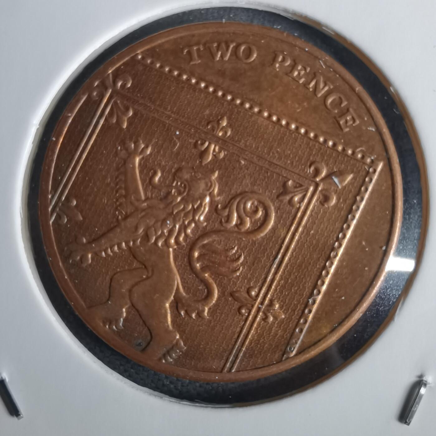 沼泽如烟--第1028场 英国2014年2便士