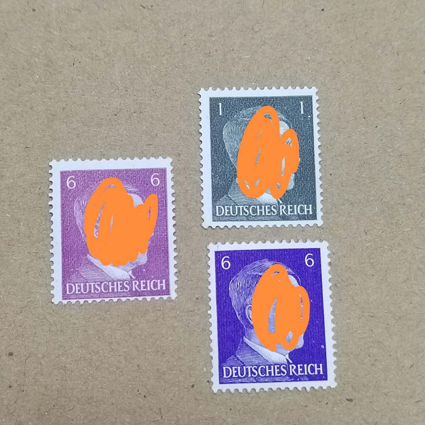 PCAI钱币  19-781  德国与中国邮票大展销小专场 德国二战时期邮票