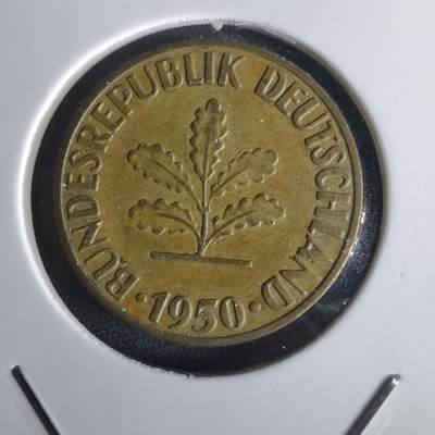 沼泽如烟--第1028场 - 德国1950年10芬尼