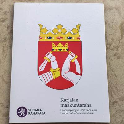 道一币馆币章第一百七十场 - 原包装 芬兰2011年卡累利阿省5欧元精制纪念币