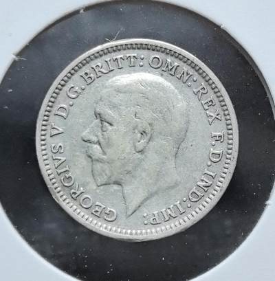 外国优质老铜币银币苏联纪念章，每周六晚九点倒数截拍，满百包邮可寄存，持续收拍 - 英国乔治五世1931年3 便士银币。正面为国王头像，背面是橡叶与橡果纹饰，见证英国战前货币体系，是英联邦传统小面值辅币的典型代表。