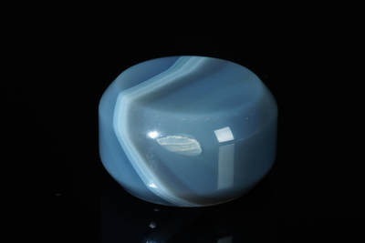 上海都达杂项专场90【全场包邮】  天然缠丝玛瑙圆石69-151