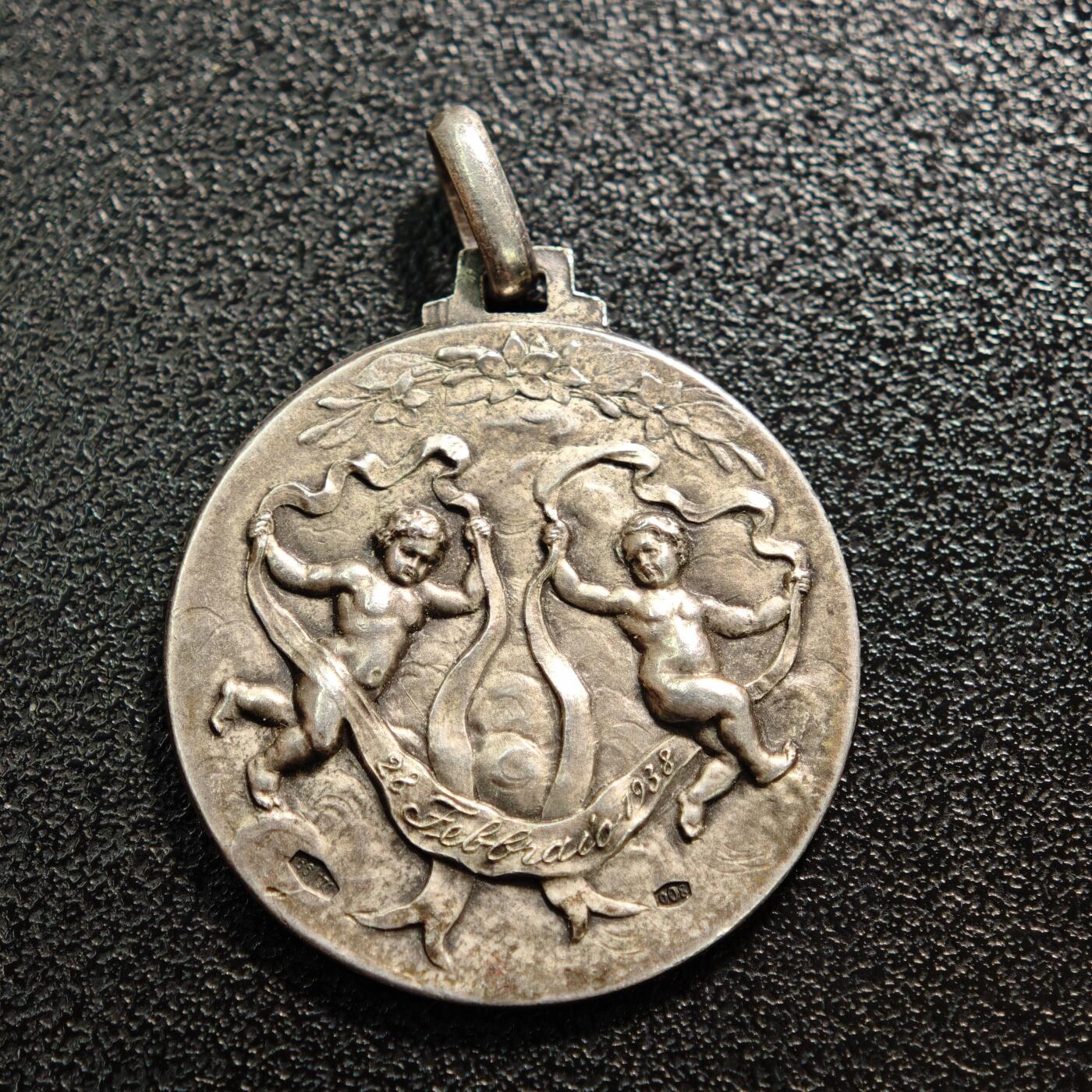 【德藏】世界币章拍卖第168期（拍品征集中~欢迎藏友联系） 1938年 荷兰王室纪念章 直径约：25.3mm；重约：7.9g