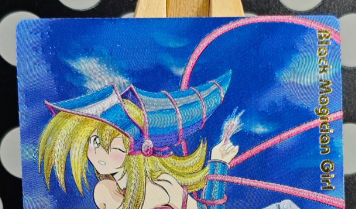 龙虎卡牌-七九场（满200元包邮，无佣金，每周六结拍，欢迎送拍） 粗闪卡 奇点 手绘女黑魔导