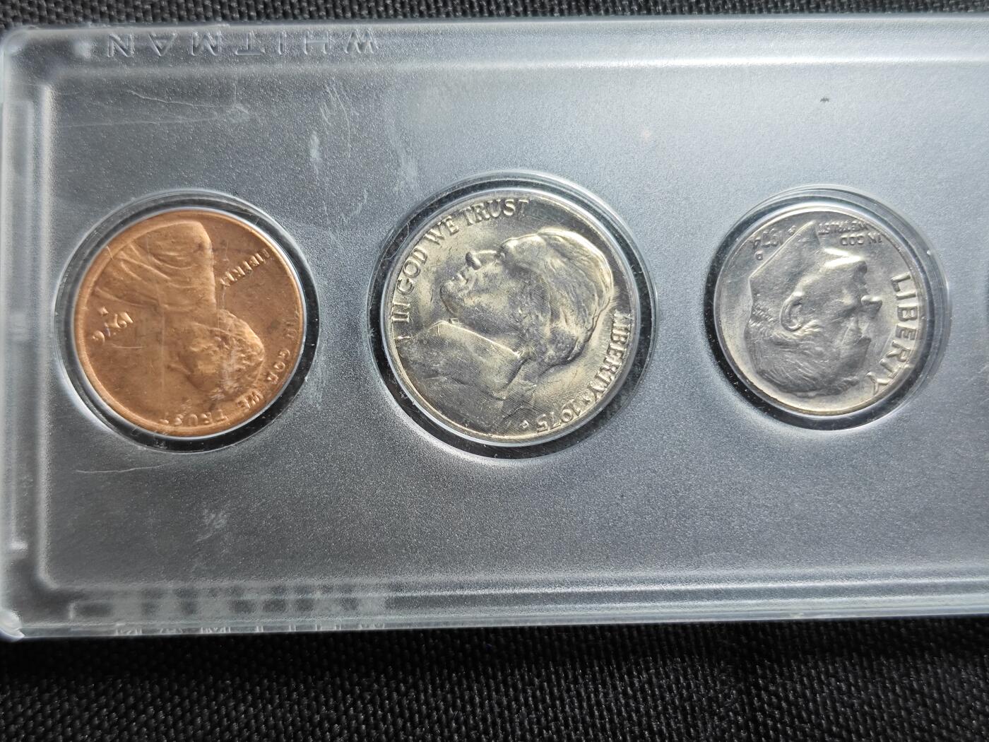 KK钱币收藏小铺   套币专场 2月预留时间 周末发货 1976 美国建国200周年纪念套币