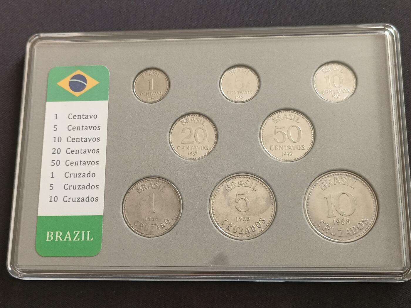 【游宝拍卖】丙午马年第14期 巴西套币盒装