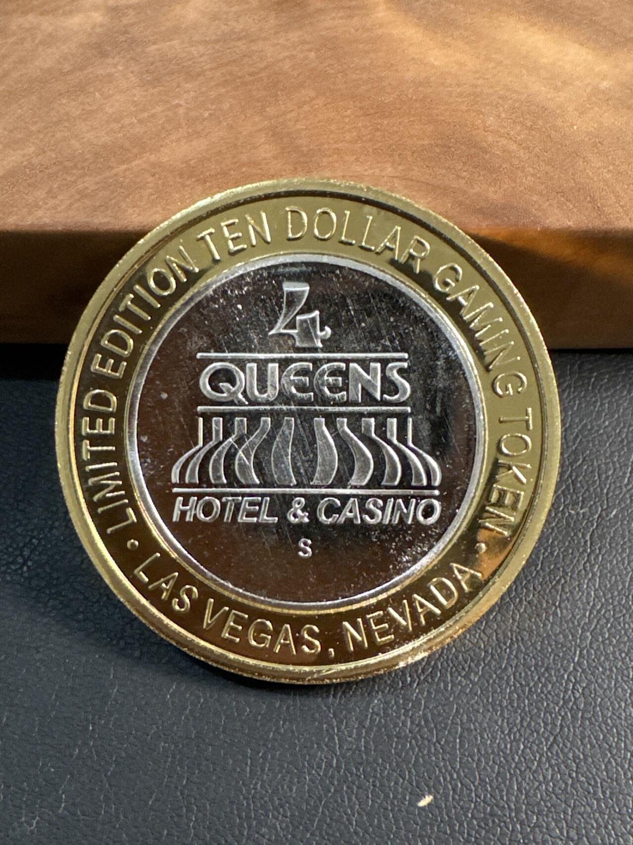 ❤️【币观天下】❤️ 第345期钱币拍卖场- 2026.3.20周五晚上6点半场 长期征集拍品  美国四皇后娱乐城筹码（古希腊神话系列之月亮神女）