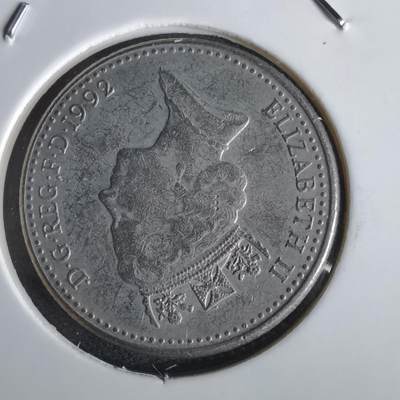 沼泽如烟--第1028场 - 英国1992年10便士