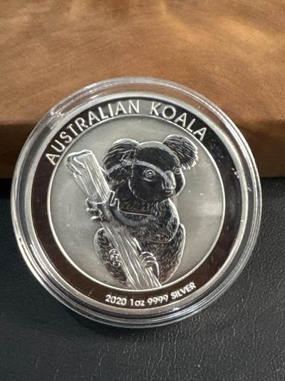 ❤️【币观天下】❤️ 第345期钱币拍卖场- 2026.3.20周五晚上6点半场 长期征集拍品  - 2020年澳大利亚考拉银币