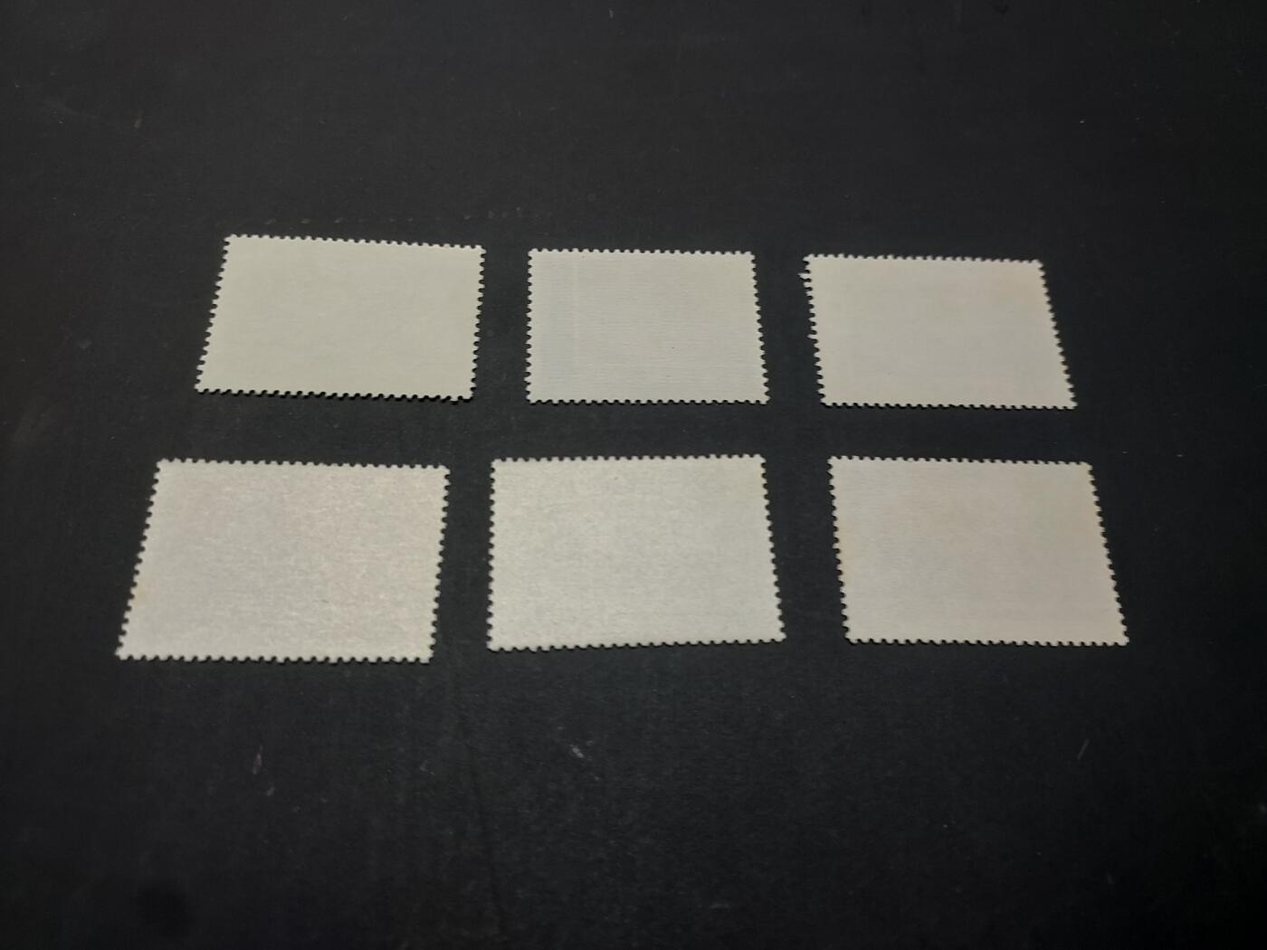 博彦收藏    3月25日 8点 外国邮票专场 琉球邮票 6枚，上品