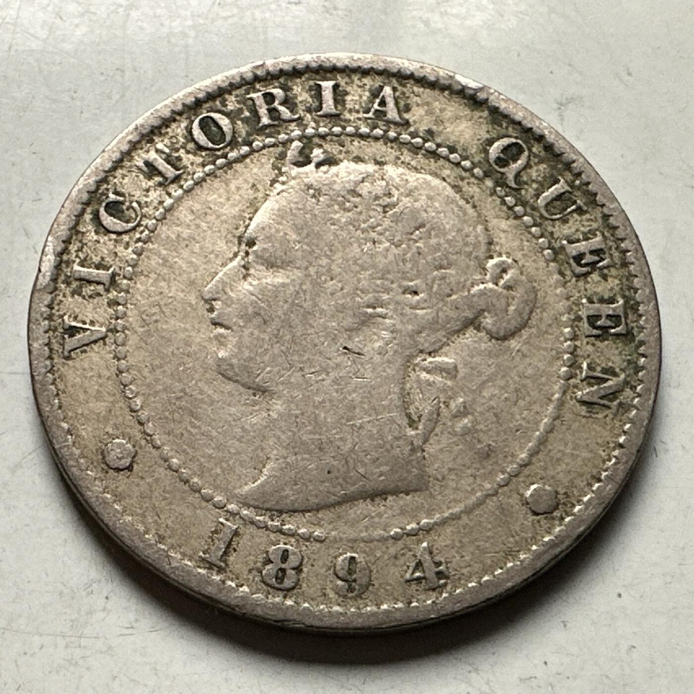 🌹外币初藏🌹🐯2026年第30场   每周二四六晚8️⃣点 接代拍 英属牙买加 1894年 维多利亚女王 半便士