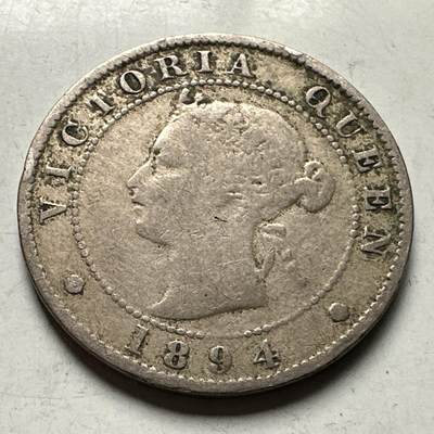 🌹外币初藏🌹🐯2026年第30场   每周二四六晚8️⃣点 接代拍 - 英属牙买加 1894年 维多利亚女王 半便士