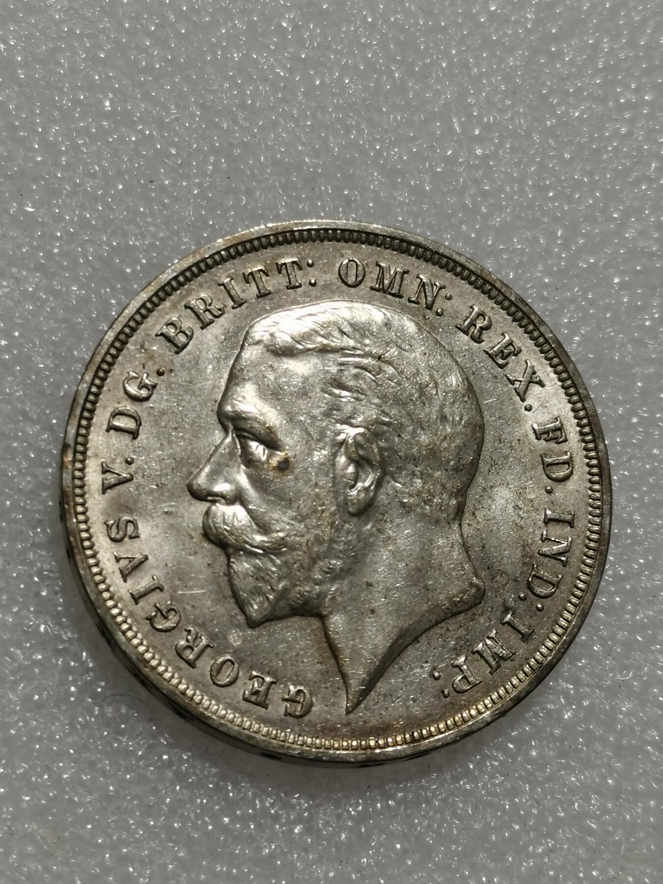 天下钱庄专场欢迎参拍 英国乔治五世木马剑银币