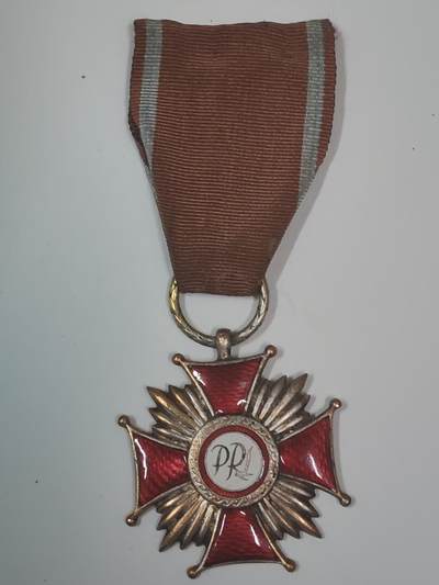 韵星假日军品类拍卖第47期 -- Rimey Holidays Militaria Auction 47 - 波兰人民共和国银级功勋十字勋章