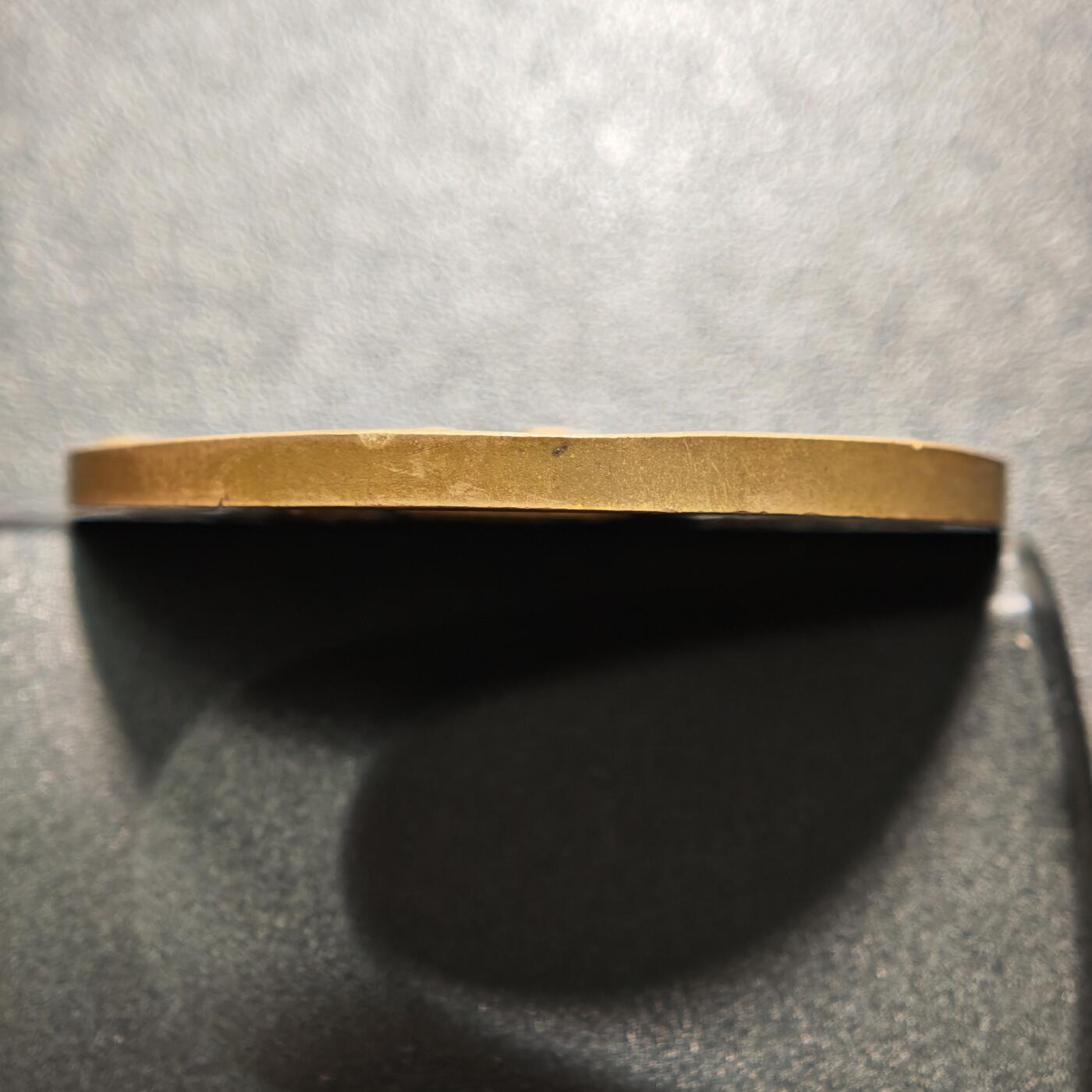 【德藏】世界币章拍卖第168期（拍品征集中~欢迎藏友联系） 1921年 德国魏玛时期俱乐部对抗赛一等奖镀金奖章纪念铜章 直径约：41mm；重约：30.7g