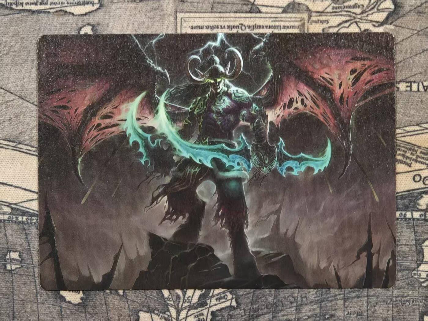 龙虎卡牌-七九场（满200元包邮，无佣金，每周六结拍，欢迎送拍） 粗闪卡 李爻原创 - 谭二盲包满赠 恶魔猎手