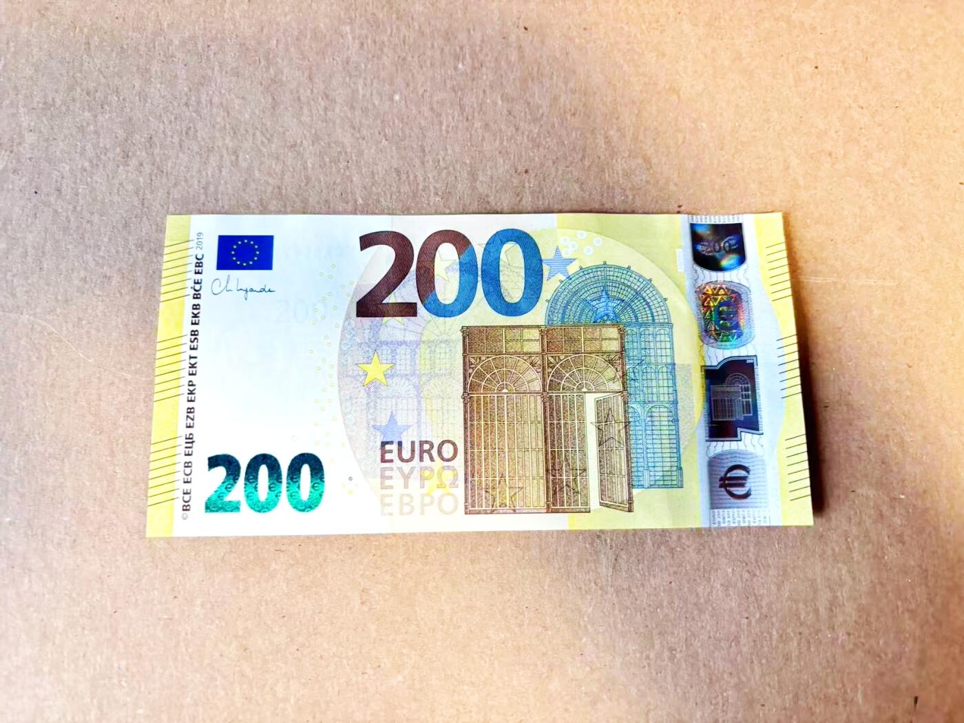 【Blue Auction】世界纸币精拍第796期——18级TOP拍卖/信誉/品质/专业/高效💫 欧盟 2019年200欧元 全新UNC  