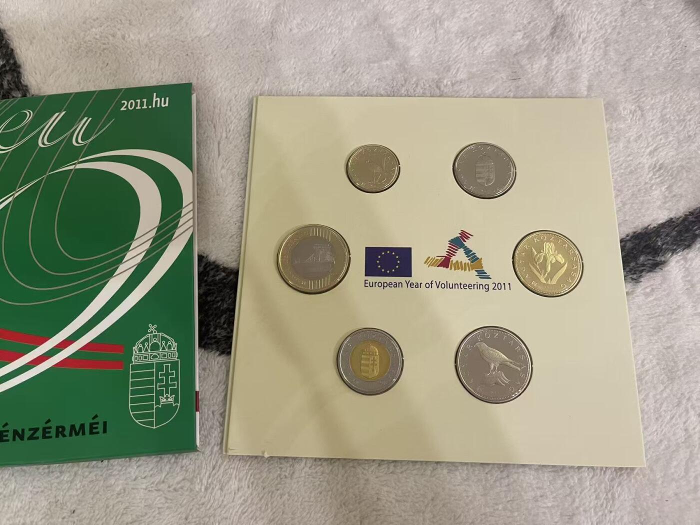 ❤️【币观天下】❤️ 第345期钱币拍卖场- 2026.3.20周五晚上6点半场 长期征集拍品  匈牙利2011年官方精制套币 发行量4000套 品相如图