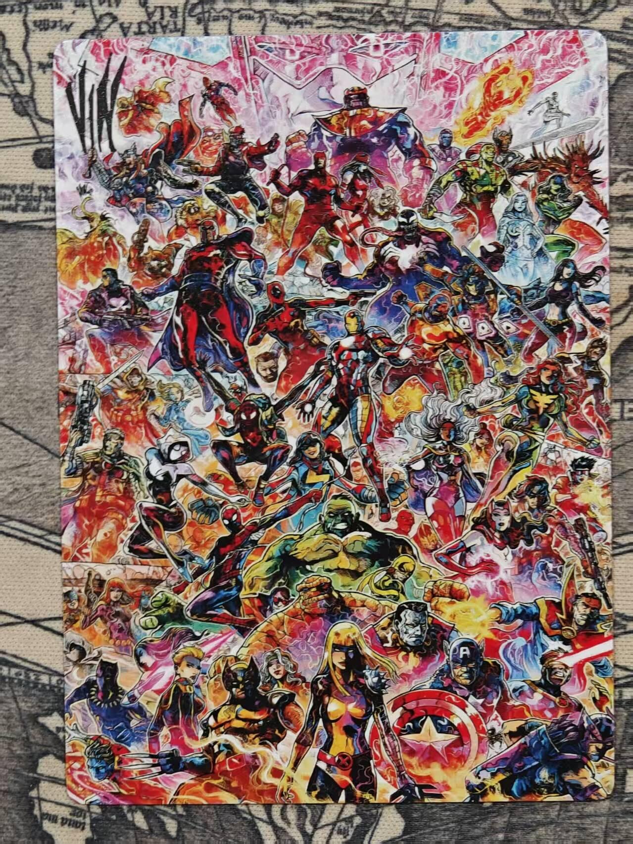 龙虎卡牌-七九场（满200元包邮，无佣金，每周六结拍，欢迎送拍） 粗闪卡 李爻原创 - 谭二盲包 再生侠