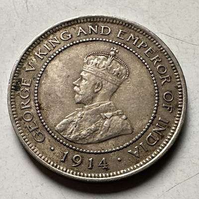 🌹外币初藏🌹🐯2026年第30场   每周二四六晚8️⃣点 接代拍 - 英属牙买加 1914年 乔治五世 1法新