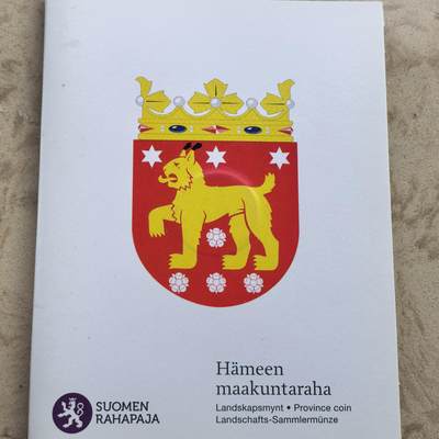 道一币馆币章第一百七十场 - 原包装 芬兰2011年塔瓦斯蒂亚区5欧元精制纪念币