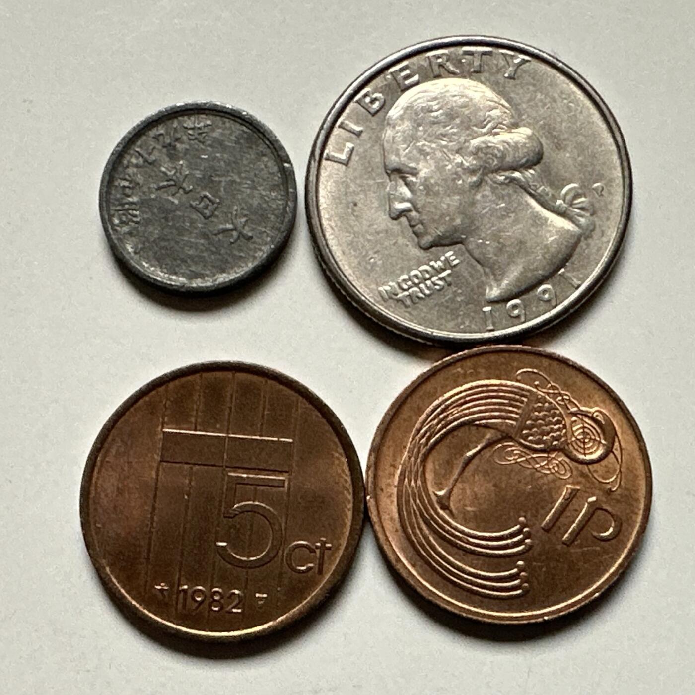 🌹外币初藏🌹🐯2026年第30场   每周二四六晚8️⃣点 接代拍 散币4枚