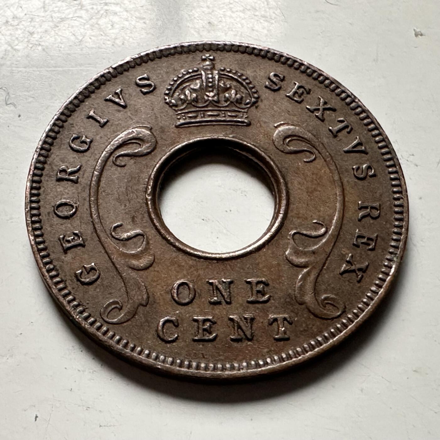 🌹外币初藏🌹🐯2026年第30场   每周二四六晚8️⃣点 接代拍 英属东非1949年一分 a