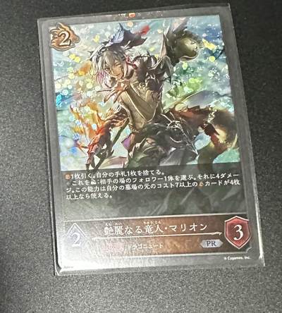 游戏王 影之诗 VG卡牌等 专场卡牌 - 影之诗  艳丽的龙族少女 PR