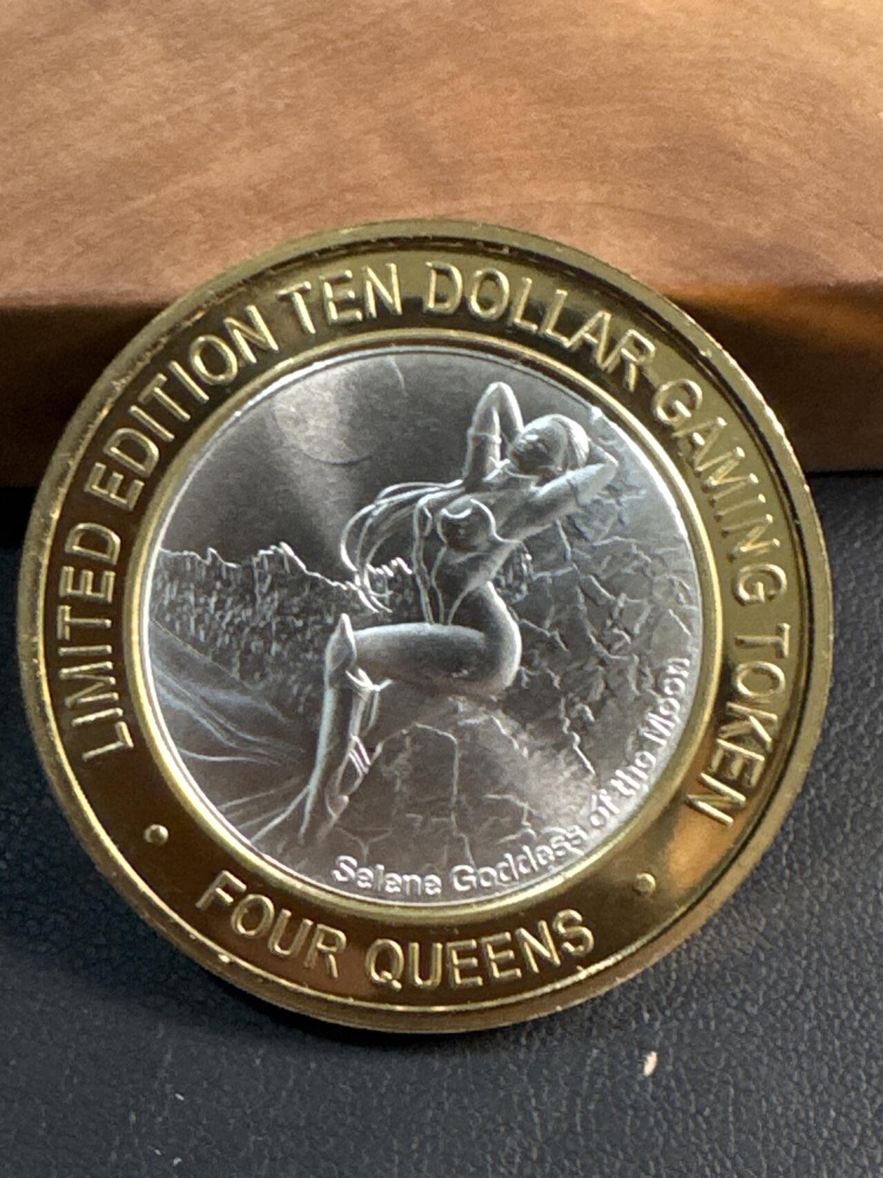 ❤️【币观天下】❤️ 第345期钱币拍卖场- 2026.3.20周五晚上6点半场 长期征集拍品  美国四皇后娱乐城筹码（古希腊神话系列之大地神女）