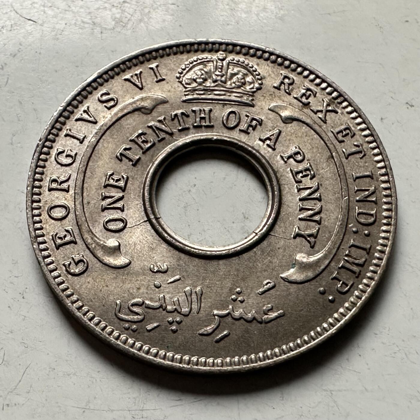 🌹外币初藏🌹🐯2026年第30场   每周二四六晚8️⃣点 接代拍 英属西非1939年1/10便士