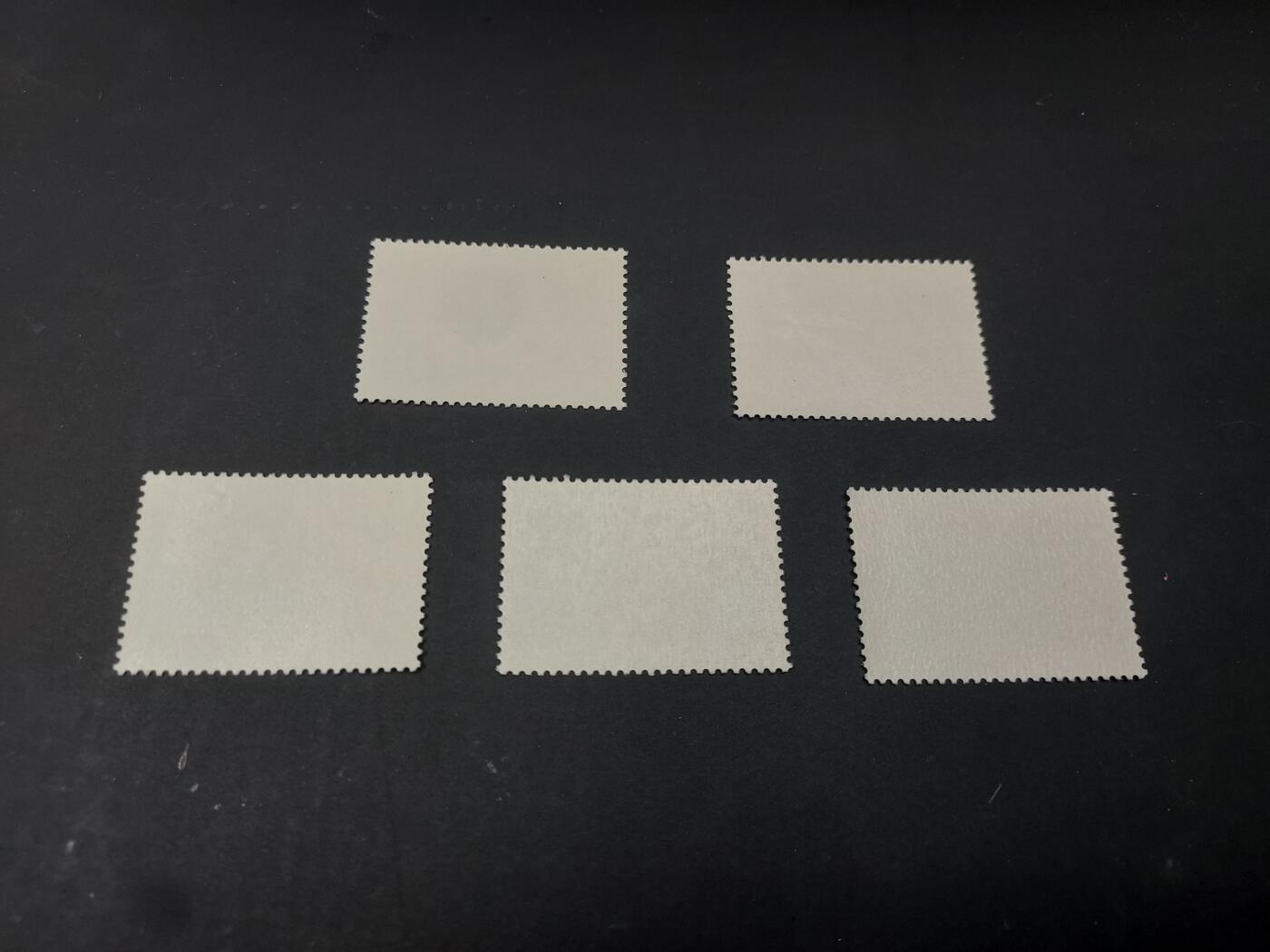 博彦收藏    3月25日 8点 外国邮票专场 琉球邮票 5枚，上品