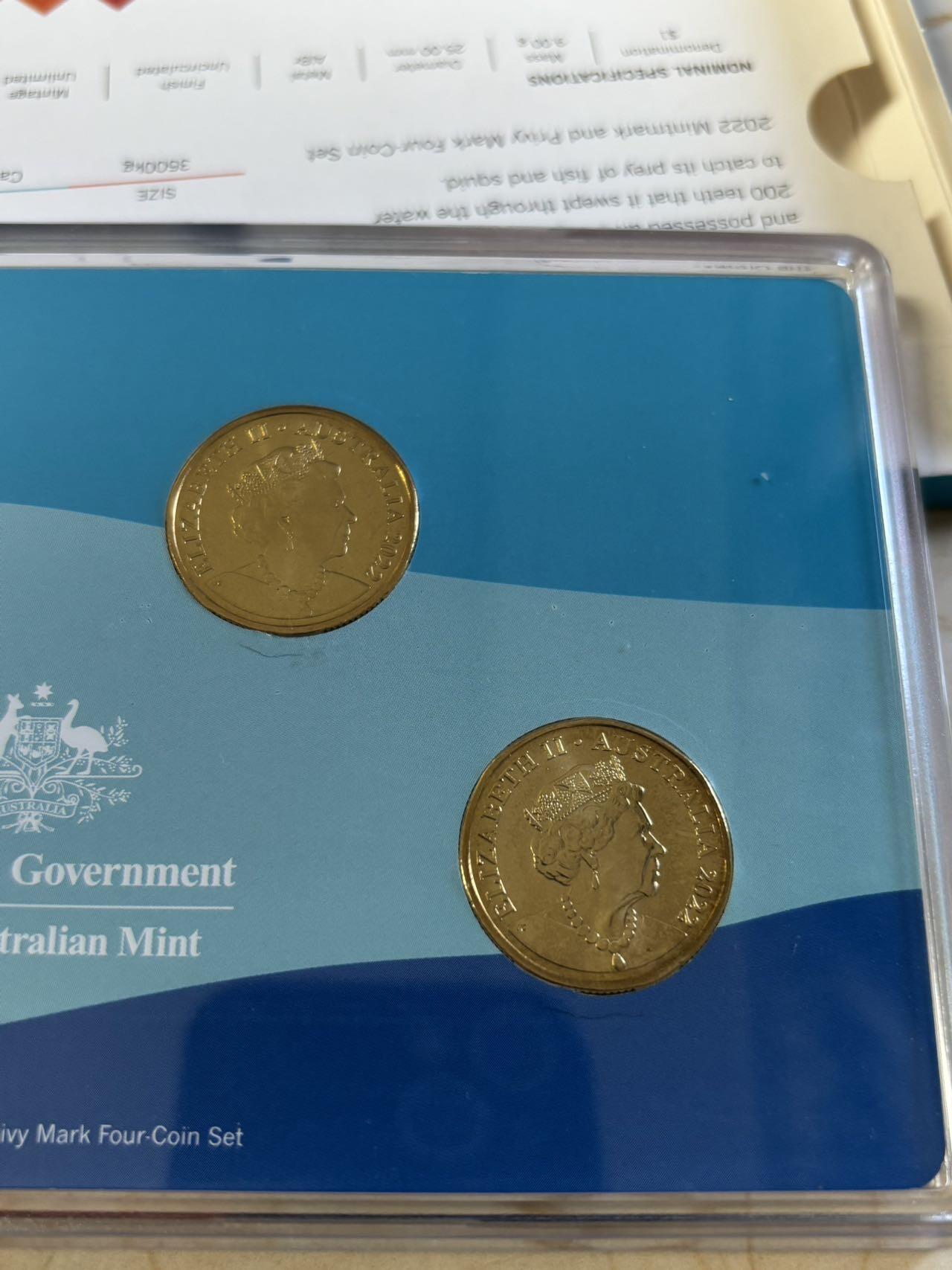 第194期拍卖 澳大利亚2022年恐龙标本系列可怕的蜥蜴纪念套币