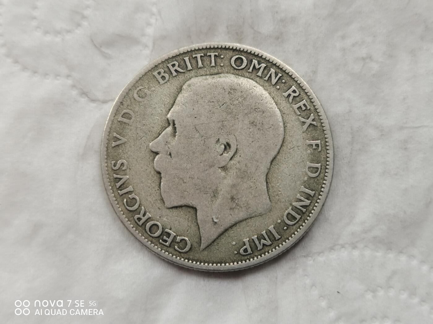 银币 1921年英国银币（10.9克）