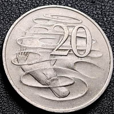 泉币菌-第214场-二月二 龙抬头 专场 拍品多 请提前出价（工作最近较忙 发货不及时，望理解） - 1979年英属澳大利亚20分 伊丽莎白女王  鸭嘴兽  28.5mm