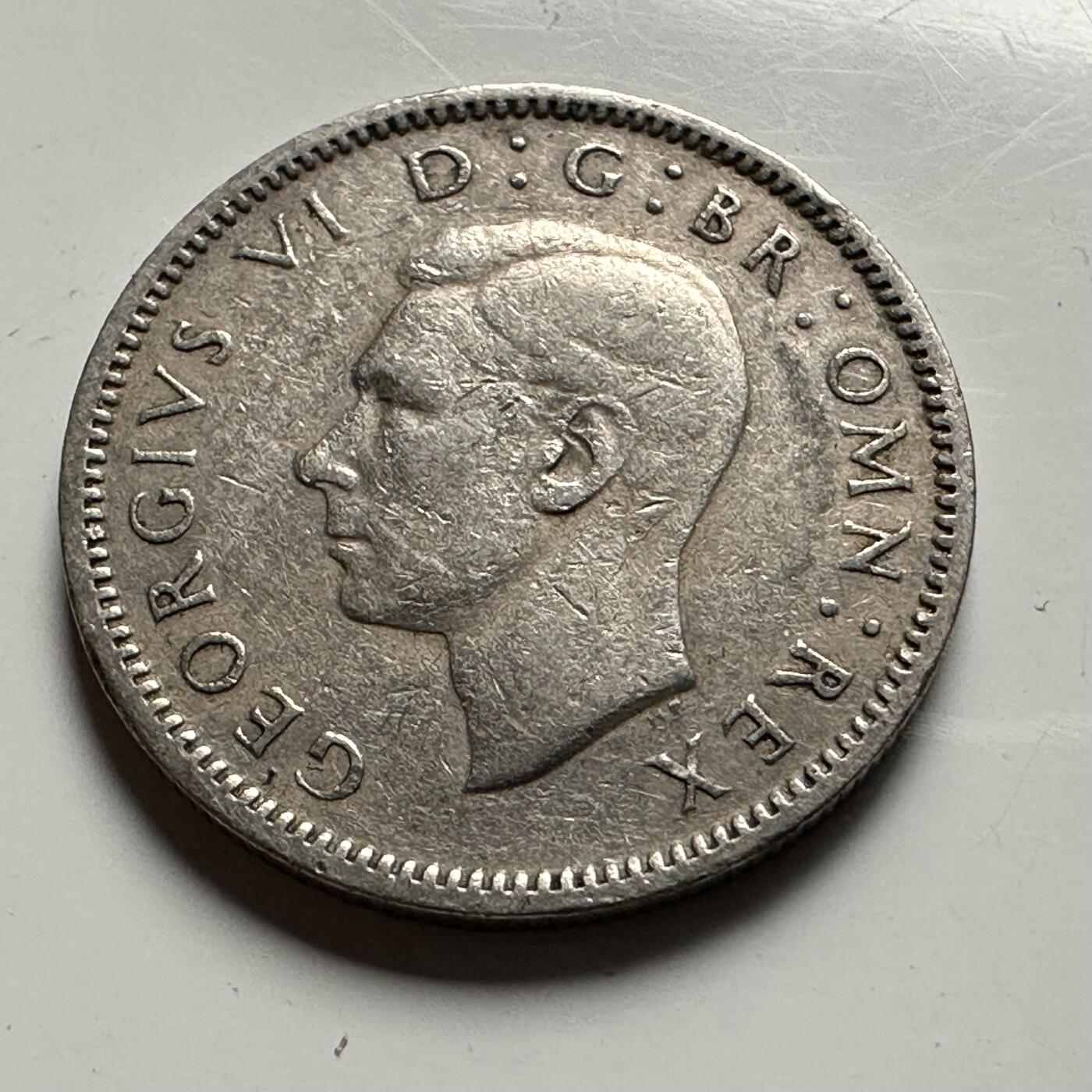 🌹外币初藏🌹🐯2026年第32场   每周二四六晚8️⃣点 接代拍 英国 1948年 6便士  