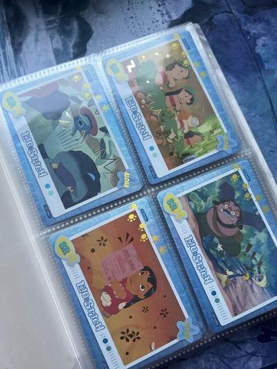 【随心含颖卡拍56期】卡游/集卡社/卡卡沃 抽卡机专场拍卖【无佣金】 - 【集卡社】卡册 史迪奇+迪斯尼 80张【不建议存】