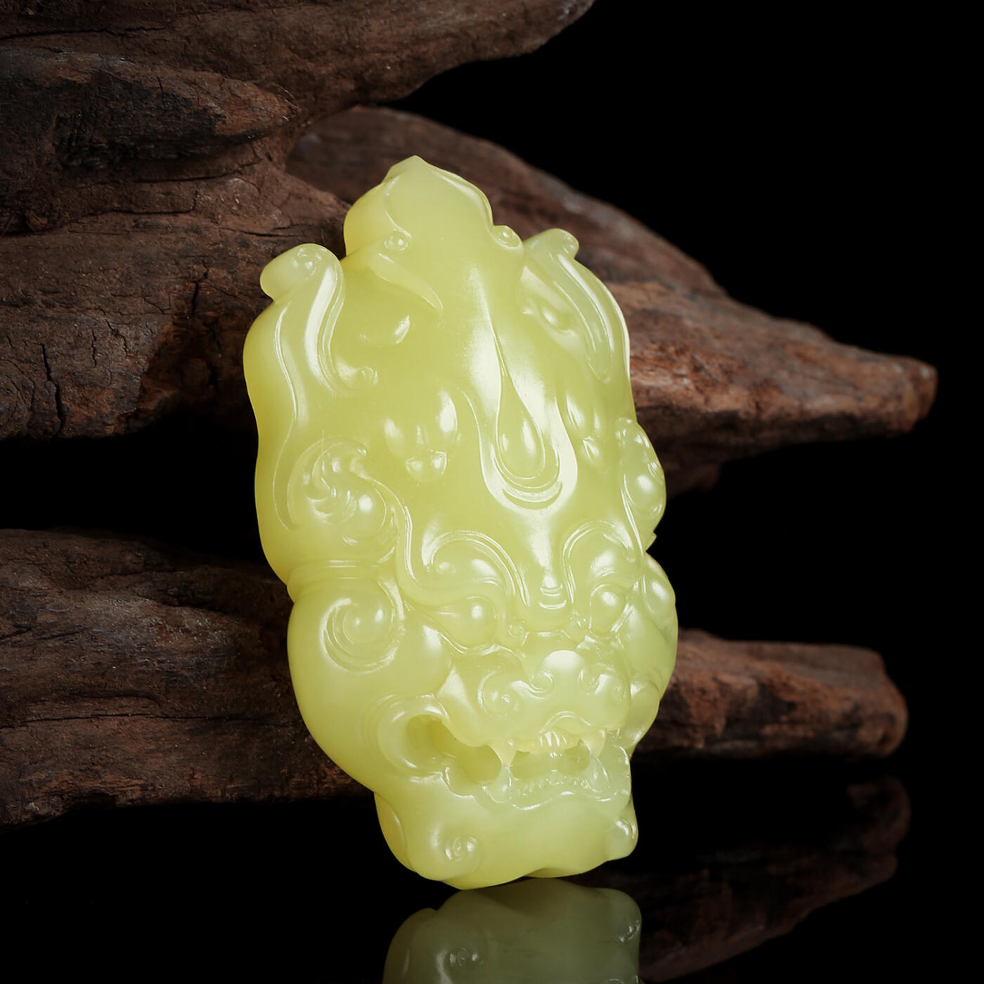 碧月说宝.君子怀瑾·当代和田玉清风专场(三) 沈杭俊 珍罕鸡油黄黄玉守护平安佩