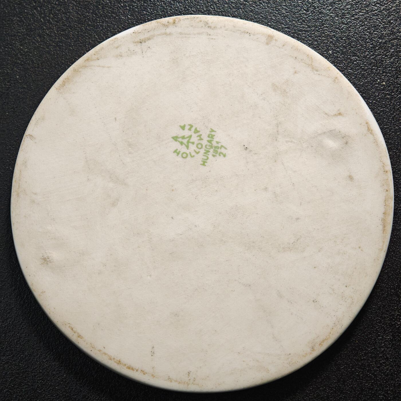 【德藏】世界币章拍卖第168期（拍品征集中~欢迎藏友联系） 匈牙利霍洛瓦察瓷厂-意大利水上运动主题大尺寸陶瓷纪念章 直径约：85.4mm；重约：73.1g