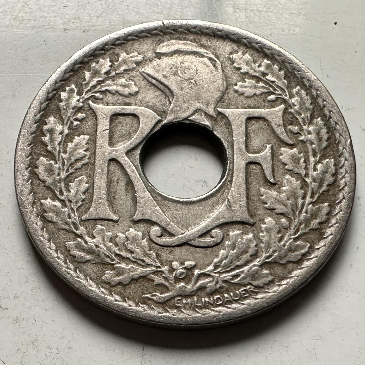 🌹外币初藏🌹🐯2026年第32场   每周二四六晚8️⃣点 接代拍 法国1922年25分