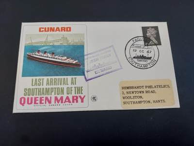 博彦收藏    3月25日 8点 外国邮票专场 - 英国 纪念封一枚